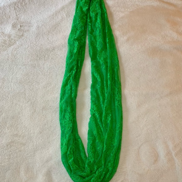 Lace Infinity Scarf - Picture 6 of 10
